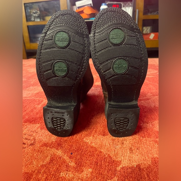 Frye Engineer Maxitred Oil Resistant Brown Boots Womens Size 7.5M Made IN USA - Picture 9 of 12